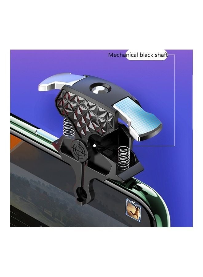 Mobile High Frequency Game Controller Triggers with cooling fan, PUBG Mobile Phone Game Controller with cooler, Sensitive Shoot Target&Metal Buttons for PUBG/Fortnite/Call of Duty - Image 4