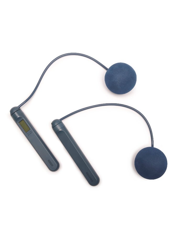 Domyos Domyos BY DECATHLON,Jump Rope 800 Counter Double Black  - Image 2