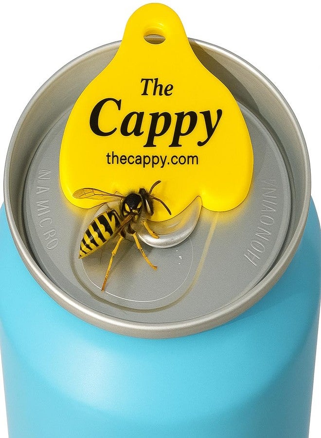 Cappy The Cappy (8-Pack) Reusable Beverage Can Opener & Closer - Fits All Standard Cans - Assorted Color Combos - Image 4