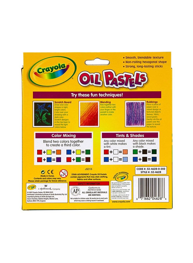 Crayola Oil Pastels,28 Count Sticks - Image 4