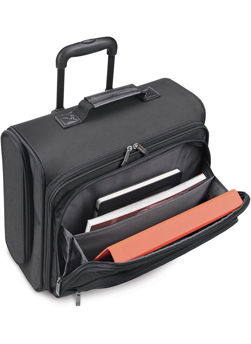 Solo Solo New York Columbus 156Inch Laptop Rolling Overnighter Case Removable Sleeve Black B64  - Image 4