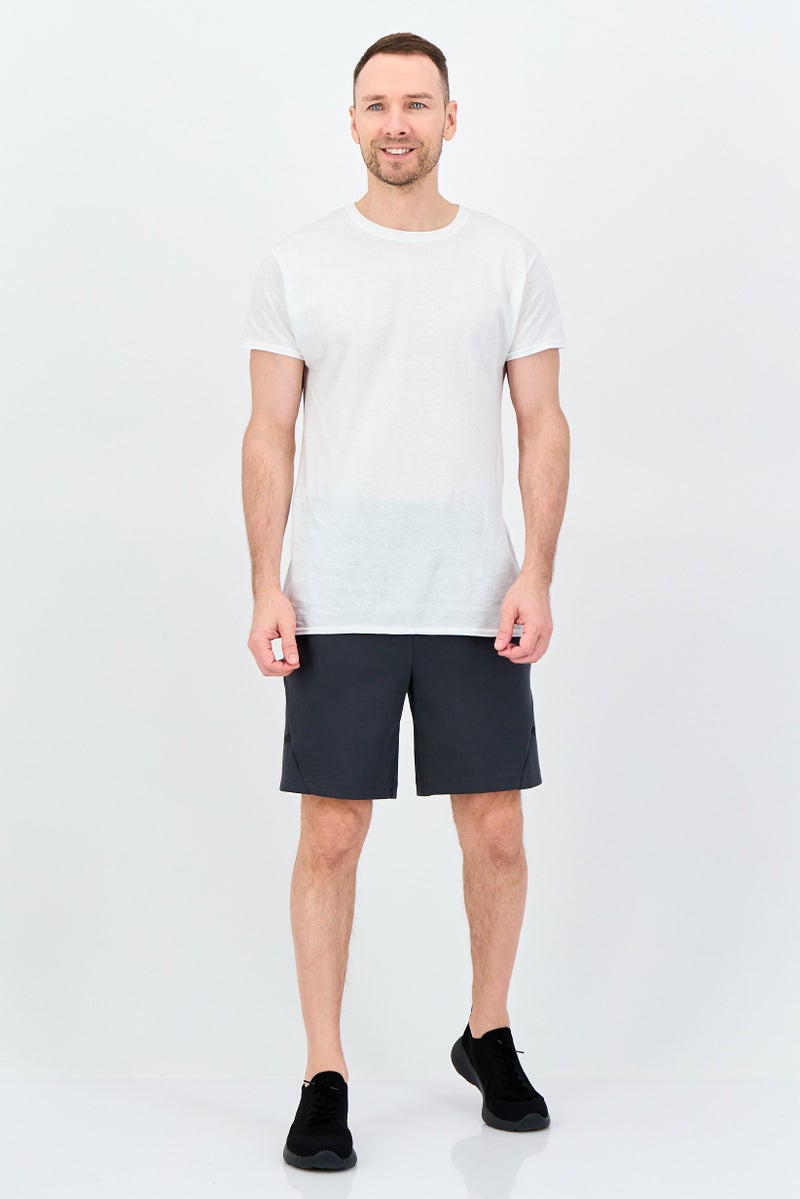 Adidas Men Sportswear Fit Outdoor Shorts, Dark Grey - Image 4