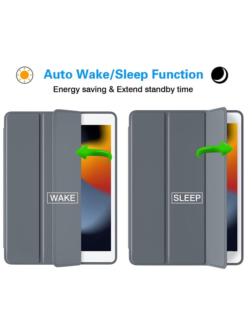 Raxoom iPad Air 4 / Air 5/ 10.9 inch 2020 /2022 iPad Pro 11 Inch, Multi-Angle Viewing Stand Shell, PU Protective Cover Ipad 5 Case Dteck PU Leather Folding Stand Folio Protective Cover Auto Wake/Sleep Smart - Image 5