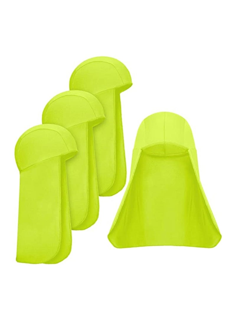 واي آند دي Shade Sun Cap, 4 Pieces Hard Hat Neck Protector Cap Elastic Cooling Skull - Image 1