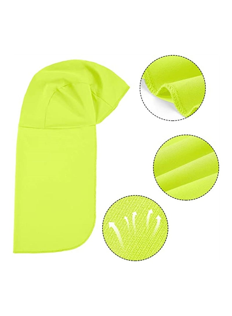 واي آند دي Shade Sun Cap, 4 Pieces Hard Hat Neck Protector Cap Elastic Cooling Skull - Image 4