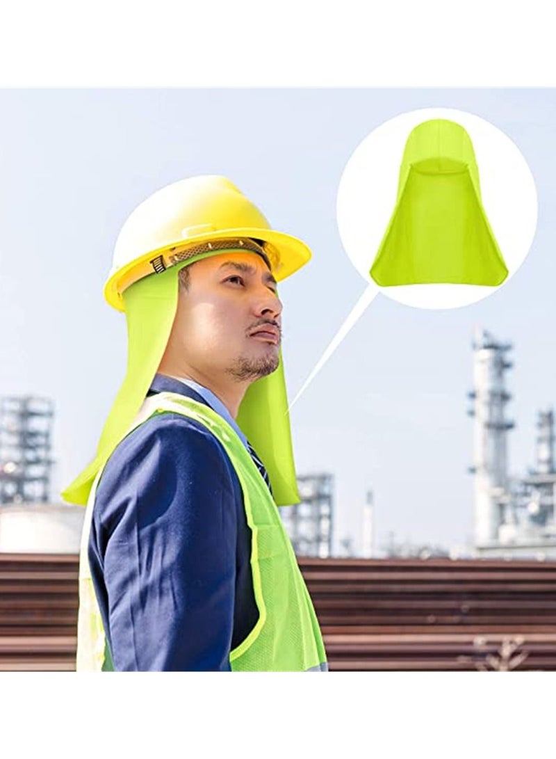 واي آند دي Shade Sun Cap, 4 Pieces Hard Hat Neck Protector Cap Elastic Cooling Skull - Image 2