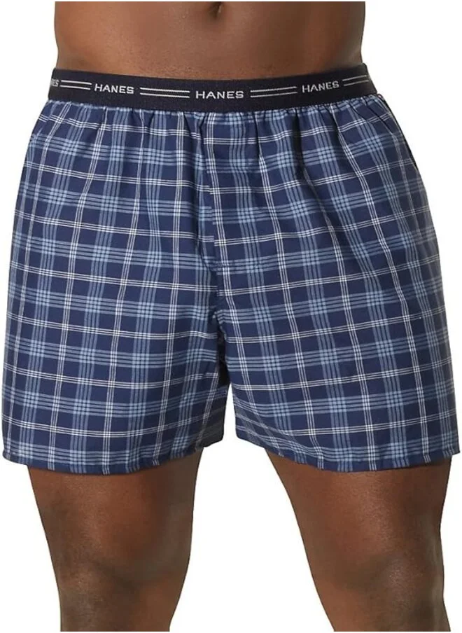 Hanes HANES Boxer Mens Hanes 841VTY-2Pcs Multicolor