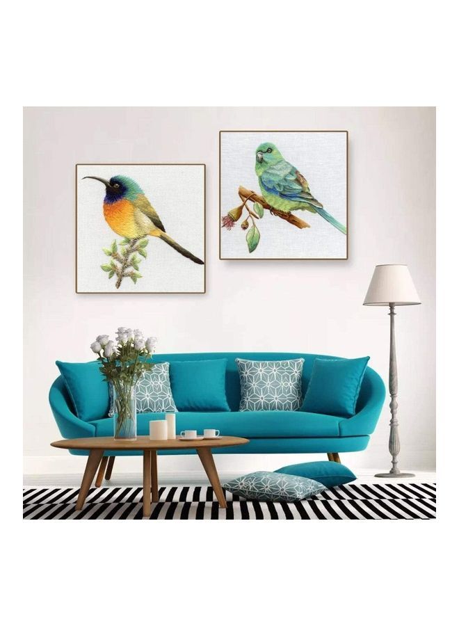 NIBEMINENT 50-Piece Hand DIY Embroidery Starter Kit Multicolour 23 x 20cm - Image 5