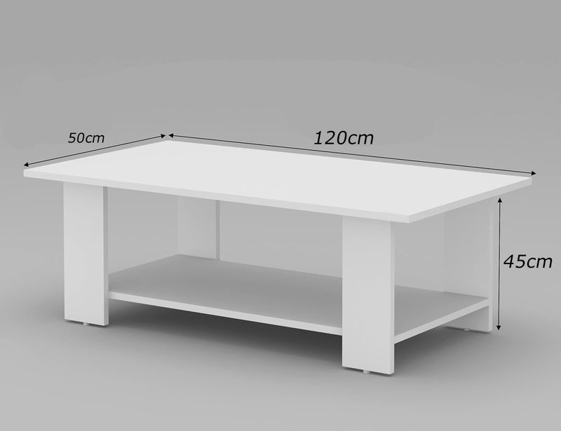 Furniture Store Coffee table - Height 45 cm - Width 120 cm - Depth 50 cm, from Furniture Store. - Image 5