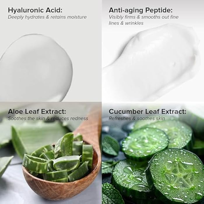 DRMTLGY Essential Facial Cleanser - Gentle Face Cleanser and Face Wash for Women and Men with Anti-Aging Peptides & Hyaluronic Acid. 6.9 fl oz - Image 3