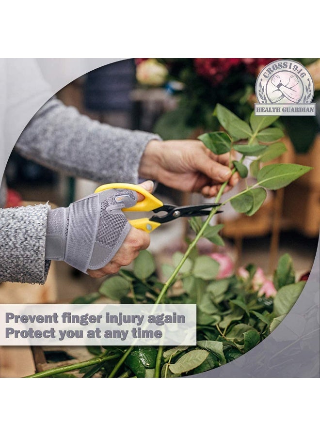 FDTY دعامة الإبهام، جبيرة الإبهام مع دعامة المعصم لتخفيف آلام التهاب المفاصل، للرجال والنساء، الالتواءات، الإبهام الزنادي، النفق الرسغي، مثبت الإبهام للإجهاد المتكرر للإبهام، يسار/يمين (أسود) - Image 4
