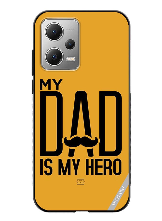 VR CREATIVE غطاء حماية لهاتف Xiaomi Redmi Note 12 تصميم أبي هو بطلي متعدد الألوان - Image 1