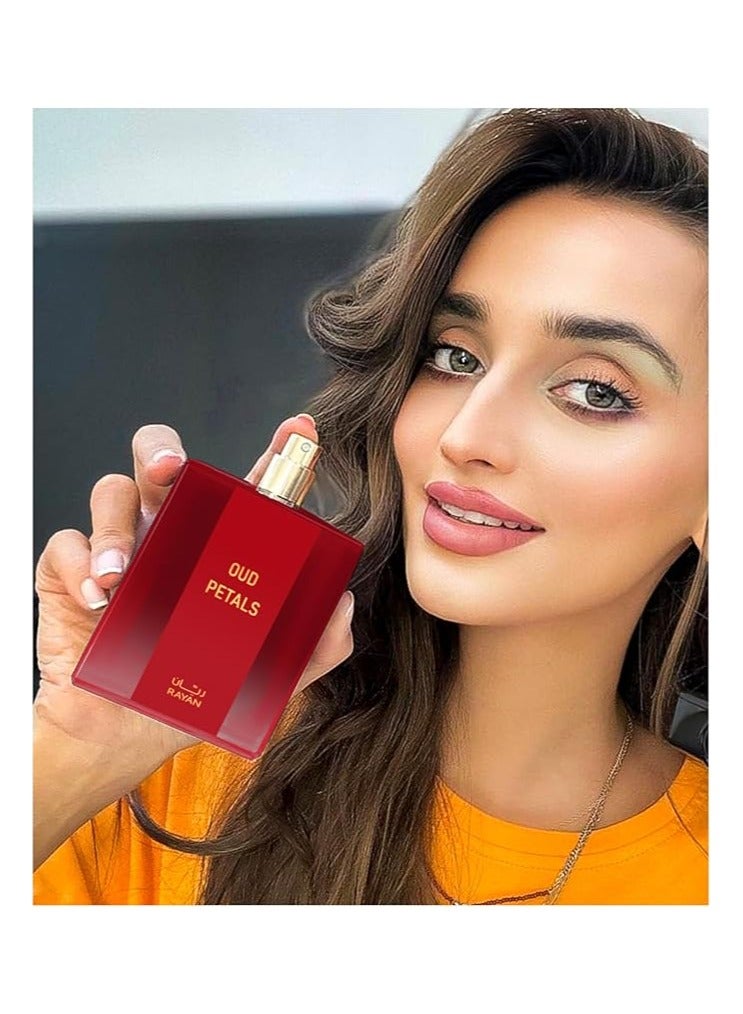 ريان عطر ريان عود بيتالز للنساء - روز جاردن على المسك والعود - عطر تينت للنساء - البرغموت والورد والياسمين العربي والمسك والعود - هدية خالدة لجميع المناسبات - 100 مل - Image 1