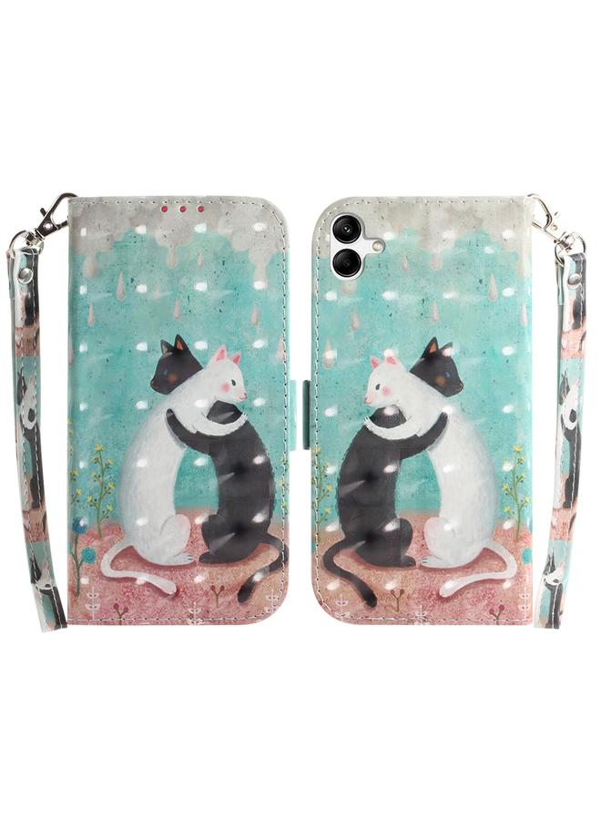 S-TOP Case For Samsung Galaxy A04/M13 5G 3D Colored Horizontal Flip Leather Phone Case - Image 1