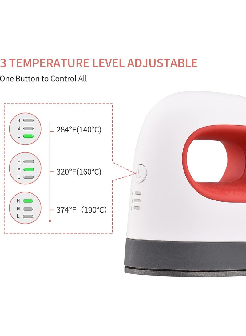 Mini Easy Heat Press,Portable Heat Press Machine for T Shirts Shoes and Hats, Pressing Machine for Heating Transfer, DIY Family Shirt Printing  - Image 5