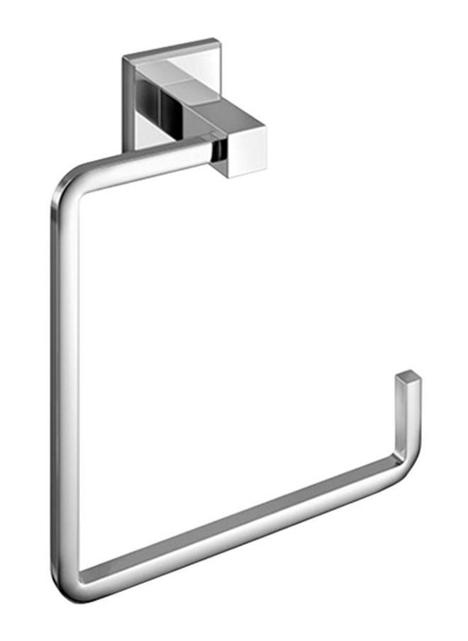 NIBEMINENT Wall Mounted Paper Holder Silver  - Image 1