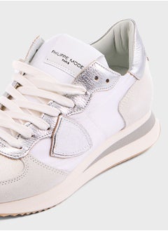 Philippe Model Lace Up Low Top Sneakers  - Image 5