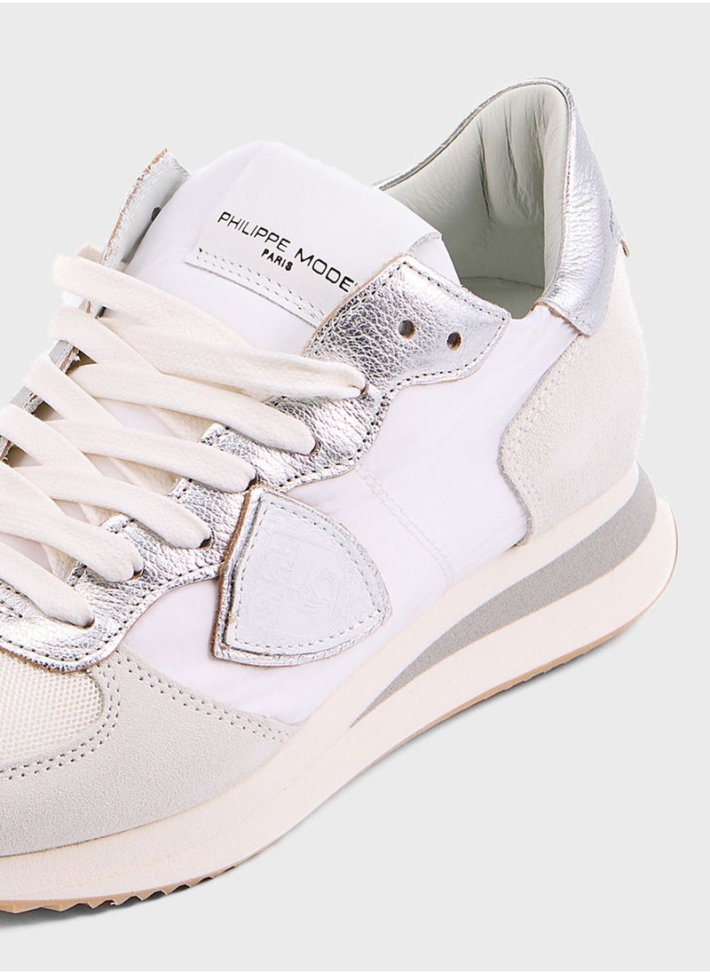 Philippe Model - Lace Up Low Top Sneakers - Image 1
