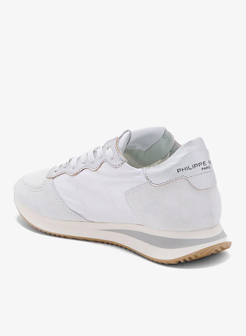 Philippe Model Lace Up Low Top Sneakers