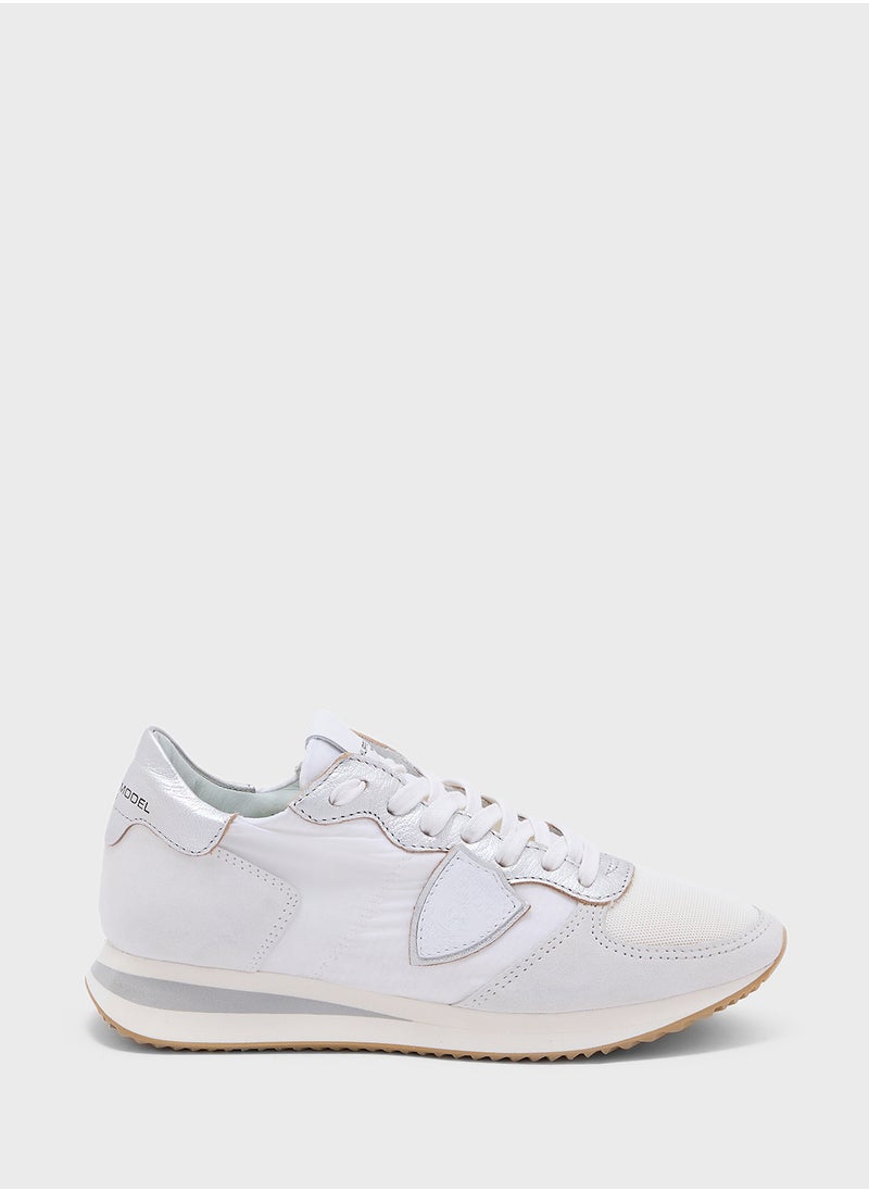 Philippe Model - Lace Up Low Top Sneakers - Image 1
