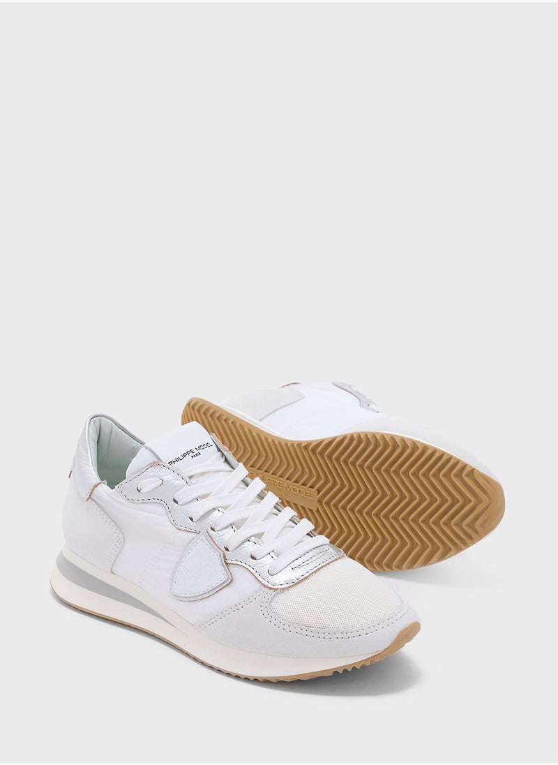 Philippe Model - Lace Up Low Top Sneakers - Image 1
