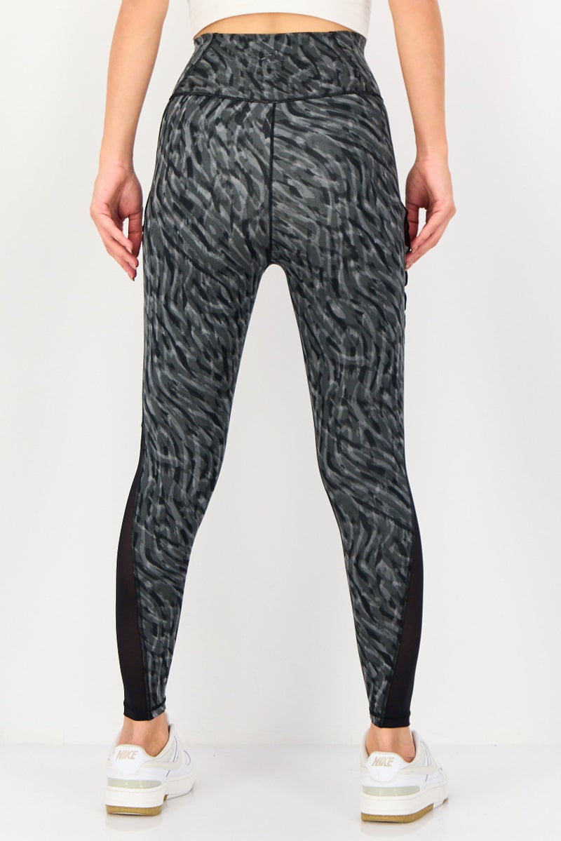 Adidas Women Tight Fit Training Leggings, Multicolor - Image 3