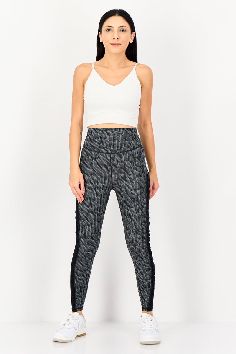 Adidas Women Tight Fit Training Leggings, Multicolor - Image 4