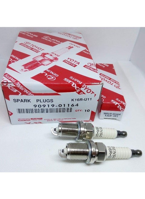 Toyota 4 pcs Spark Plugs for Yaris 2008/2016 - Corolla 2007/2012