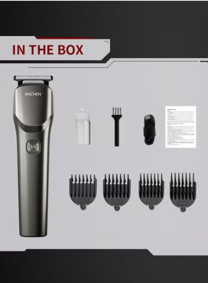 إنشن ماكينة حلاقة كهربائية للرجال مقاومة للماء مع شحن USB - Image 4