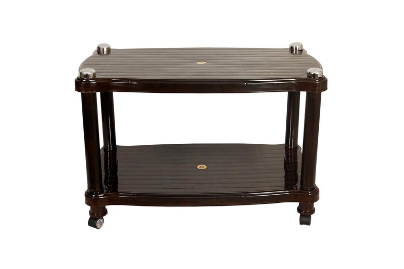 Prima 5011 Center Trolley Coffee TableTea TableTeapoy for Home Office Outdoor Cherry - Image 1