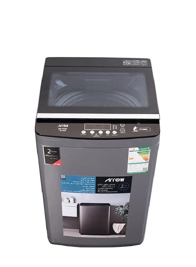 Arrow Automatic Washing Machine - Top Load - 10 KG - Light Gray - RO-11TLT - Image 2