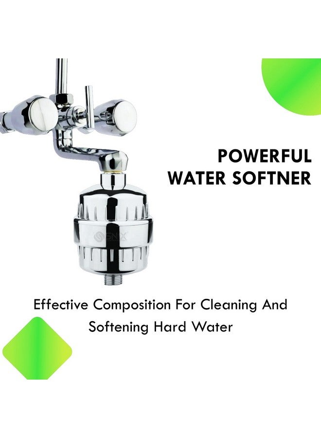 SNIX ESSENTIALS REDEFINED Shower Filter Water Softener for Bathroom | Hard Water Softener for Tap Improves Water Quality | Tap Adaptors Included - Image 5