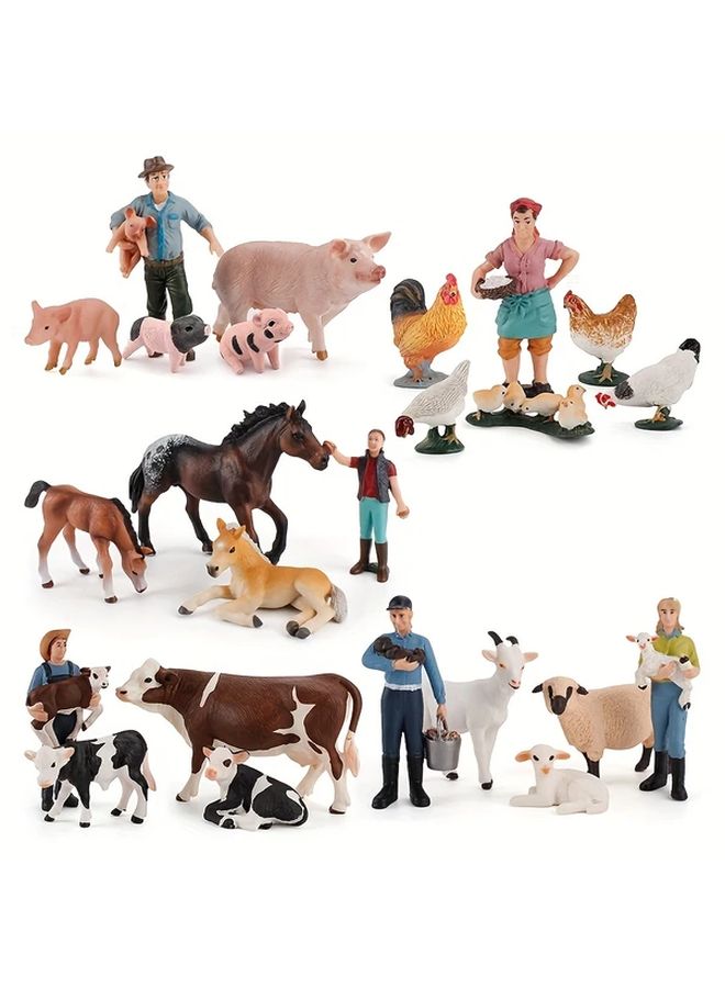 Pig Group Simulation Farm Combination Set Model - Image 4