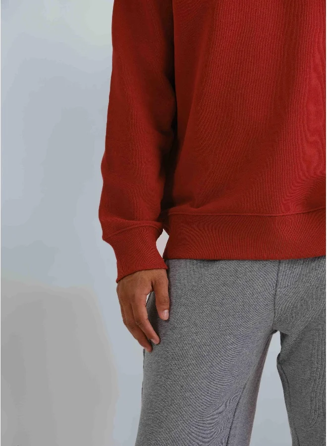 غانت Gant Regular Fit Shield C-Neck Sweat