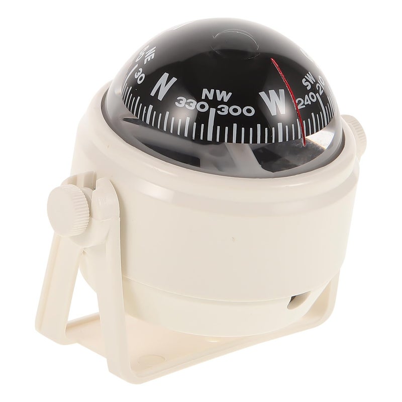 Dashboard Mount Car Compass Ball Vehicle Directional Guide for Outdoor Automotive Use - Image 2