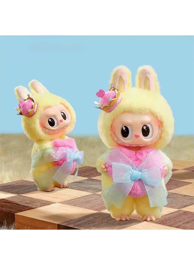mokoko Queen series vinyl plush doll pendant labubu figure ornament doll, Collectible Toy Set for Desk Accessories  - Image 4
