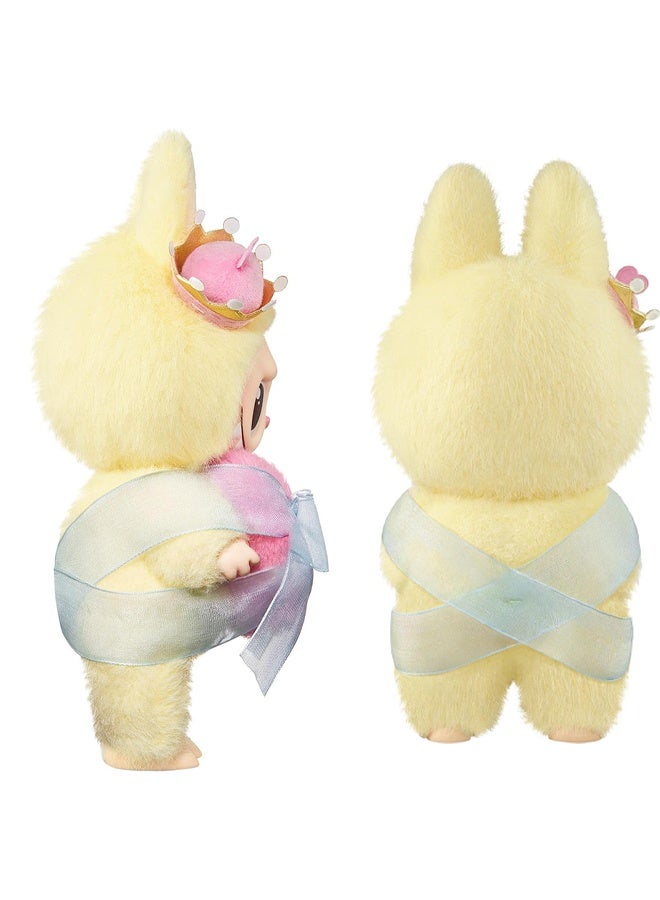 mokoko Queen series vinyl plush doll pendant labubu figure ornament doll, Collectible Toy Set for Desk Accessories  - Image 2