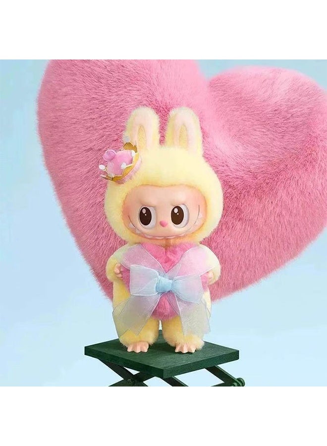 mokoko Queen series vinyl plush doll pendant labubu figure ornament doll, Collectible Toy Set for Desk Accessories  - Image 5