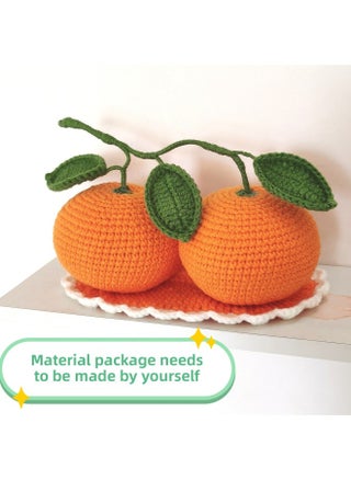 Wool Crocheted Car-mounted Central Control Ornaments Handmade Good Luck Ornaments With Branches Orange DIY Material Package Finished Products-Color:Orange Good Luck Material Pack Comes With Tools And Tutorials (not Finished Product), Non-magnetic And Non-slip - pzsku/Z556BCA295C6758BF8301Z/45/1745460122/70fe90be-02a1-46e3-8c25-a9bc646fd985