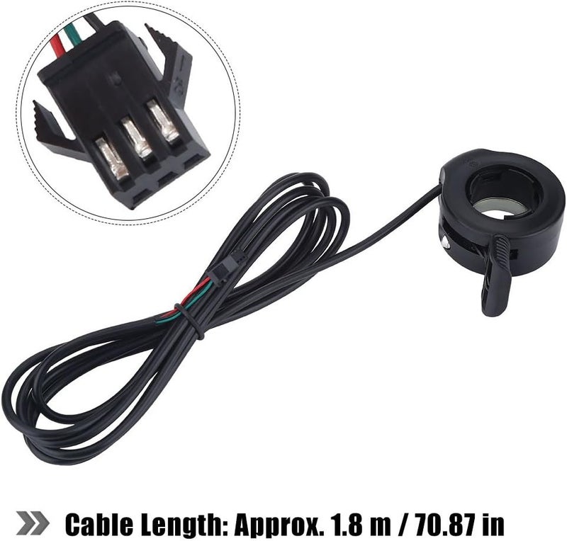 comfrt E-Bike Thumb Throttle Bike Speed Handlebar Bike Control Lever for Electric Bike Scooter Electric Bike Thumb Throttle - Image 2