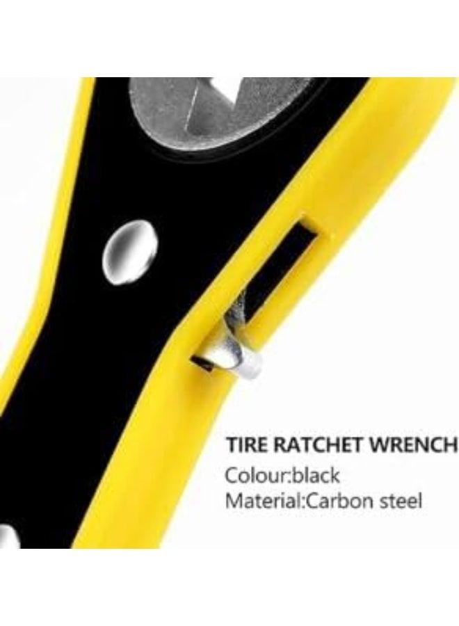 رافعة إطارات سيارة على شكل صليب، 34 سم - Image 3