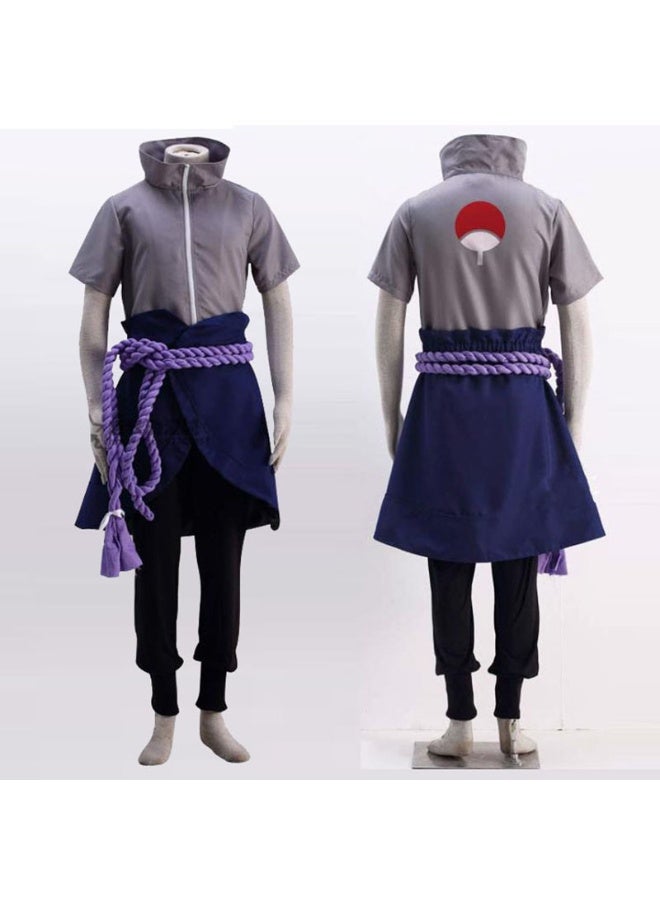 NIBEMINENT The fourth-generation role-playing anime performance costume of Sasuke Ning Zhibo in "Shippuden" - Image 1