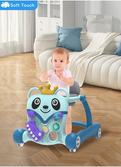 Soft Touch Baby Standing Walker 4 In 1 Foldable Music Baby Walker Toddler Trolley Baby Activity Center With Toys  - Image 4