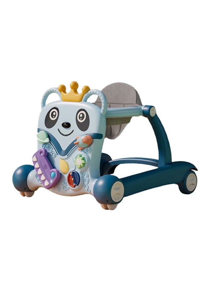Soft Touch Baby Standing Walker 4 In 1 Foldable Music Baby Walker Toddler Trolley Baby Activity Center With Toys  - Image 2