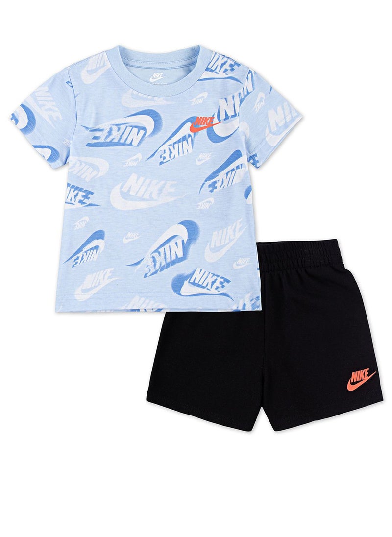Nike Infant Nsw On The Move Aop Set  - Image 1