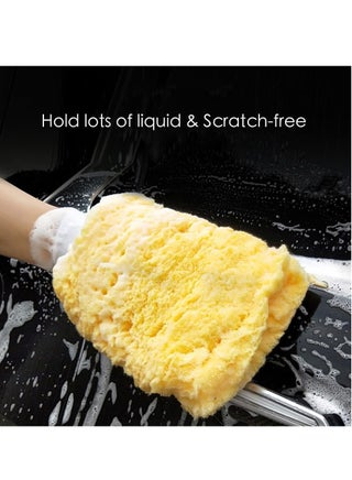 1pc Car Washing Gloves, Household Cleaning Gloves, Household Dust Removal Cloth Imitation Wool Gloves (Yellow) - pzsku/Z556C064FF29571465B4AZ/45/_/1719572862/3196beae-1a37-48f0-94aa-97ad4039fa58