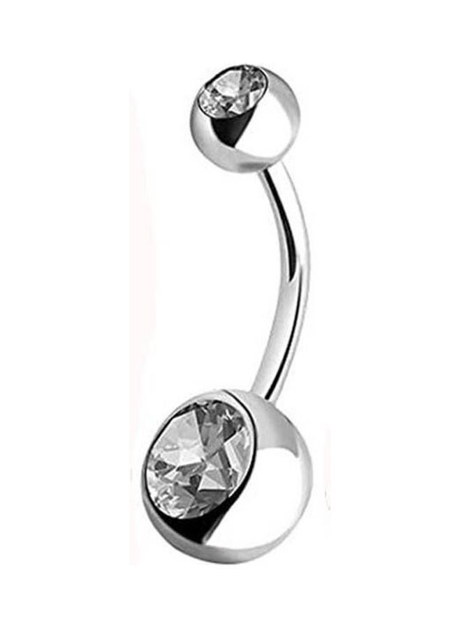 NIBEMINENT Metal Belly Button Piercing 
