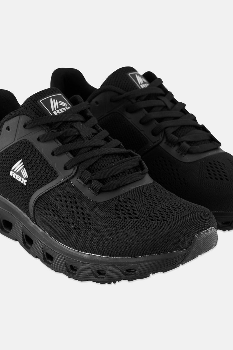 RBX Men Lace Up Outdoor Shoes, Black - Image 3