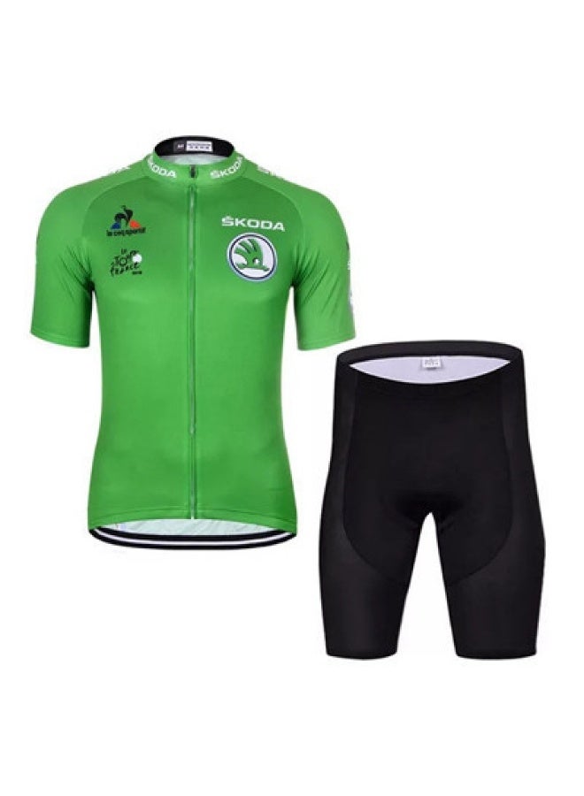 KUYING GR New Summer Outdoor Sunscreen Moisture Absorption Quick Drying Bicycle Women's Cycling Clothing Set  - Image 1