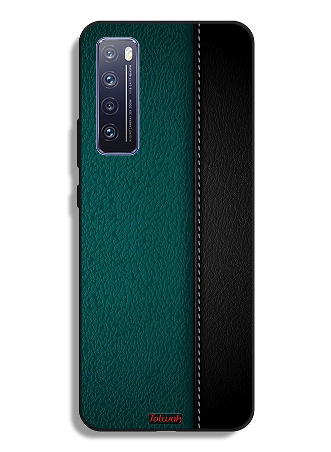 Tolwak غطاء واقي لهواوي نوفا 7 5G بنمط جلد - Image 2